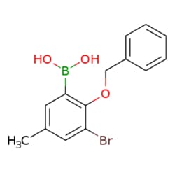 eMolecules​ 2-Benzyloxy-3-bromo-5-methylphenylboronic acid | 870777-20-1