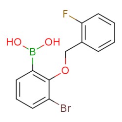 eMolecules​&nbsp;3-Bromo-2-(2'-fluorobenzyloxy)phenylboronic acid | 870778-86-2 | 250MG | Purity: 95%