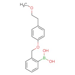 eMolecules​ 2-[(4'-(2-Methoxyethyl)phenoxy)methyl]phenylboronic acid |