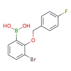 eMolecules​ 3-Bromo-2-(4'-fluorobenzyloxy)phenylboronic acid | 849052-22-8