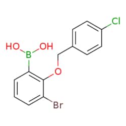 eMolecules​ 3-Bromo-2-(4'-chlorobenzyloxy)phenylboronic acid | 849052-23-9