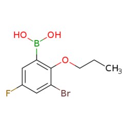 eMolecules​ 3-Bromo-5-fluoro-2-propoxyphenylboronic acid | 868272-84-8