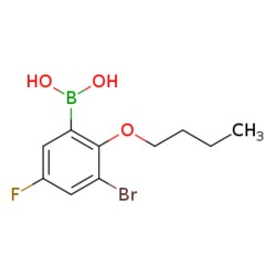 eMolecules​ 3-Bromo-2-butoxy-5-fluorophenylboronic acid | 352534-85-1 |