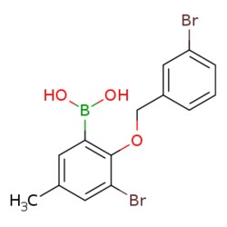 eMolecules​ 3-Bromo-2-(3'-bromobenzyloxy)-5-methylphenylboronic acid |
