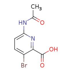 eMolecules​ 6-Acetamido-3-bromopicolinic acid | 882430-69-5 | 1G | Purity: