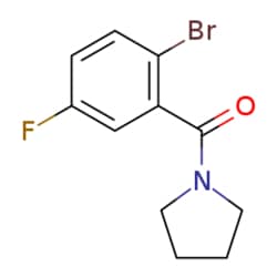 eMolecules​ 2-(Pyrrolidine-1-carbonyl)-4-fluoro-1-bromobenzene | 951884-12-1