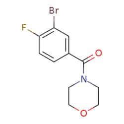 eMolecules​ N-(3-Bromo-4-fluorobenzoyl)morpholine | 1007207-89-7 | 1G |
