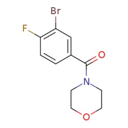 eMolecules​ N-(3-Bromo-4-fluorobenzoyl)morpholine | 1007207-89-7 | 5G |