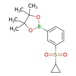 eMolecules​ 3-(Cyclopropylsulfonyl)phenylboronic acid, pinacol ester |