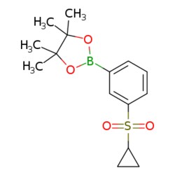 eMolecules​ 3-(Cyclopropylsulfonyl)phenylboronic acid, pinacol ester |