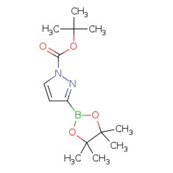 eMolecules​ 1-tert-Butoxycarbonyl-3-(4,4,5,5-tetramethyl-1,3,2-dioxaborolane-2-yl)pyrazole