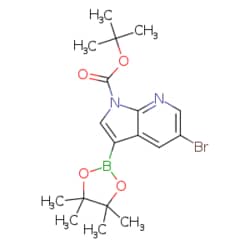 eMolecules​ 1-BOC-5-bromopyrrolo[2,3-b]pyridine-3-boronic acid, pinacol