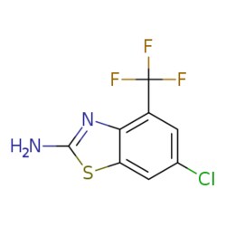 eMolecules​ 2-Amino-6-chloro-4-(trifluoromethyl)benzo[d]thiazole | 155538-41-3