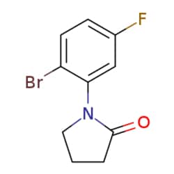 eMolecules​ 1-(2-Bromo-5-fluorophenyl)pyrrolidin-2-one | 1280786-54-0 |