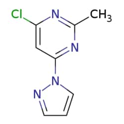 eMolecules​ 4-Chloro-2-methyl-6-(1H-pyrazol-1-yl)pyrimidine | 957035-38-0