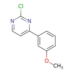 eMolecules​ 2-Chloro-4-(3-methoxyphenyl)pyrimidine | 499195-50-5 | 5G |