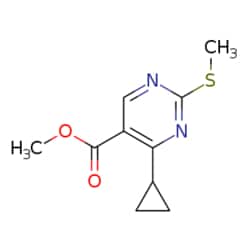 eMolecules​ Methyl 4-cyclopropyl-2-(methylthio)pyrimidine-5-carboxylate