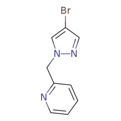 eMolecules​ 4-Bromo-1-(pyridin-2-yl)methylpyrazole | 850349-20-1 | 1G |