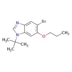 eMolecules​ 5-Bromo-1-t-butyl-6-propoxybenzimidazole | 1314985-53-9 | 1G