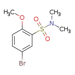 eMolecules​ N,N-Dimethyl 5-bromo-2-methoxybenzenesulfonamide | 871269-16-8