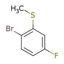 eMolecules​ 2-Bromo-5-fluorothioanisole | 147460-43-3 | 1G | Purity: 98%,