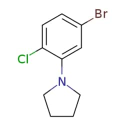 eMolecules​ 1-(5-Bromo-2-chlorophenyl)pyrrolidine | 1261959-78-7 | 1G |