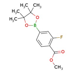 eMolecules​&nbsp;3-Fluoro-4-methoxycarbonylphenylboronic acid, pinacol ester | 603122-52-7 | 1G | Purity: 98%
