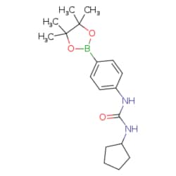 eMolecules​ 4-(3-Cyclopentyllureido)phenylboronic acid, pinacol ester |