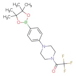 eMolecules​ 4-(4-Trifluoroacetyl)piperazino)phenylboronic acid, pinacol
