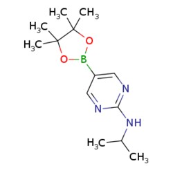 eMolecules​ 2-Isopropylaminopyrimidine-5-boronic acid, pinacol ester |