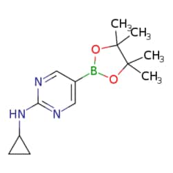 eMolecules​ 2-Cyclopropylaminopyrimidine-5-boronic acid, pinacol ester