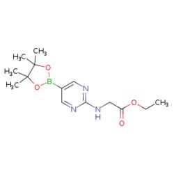 eMolecules​ 2-(Ethoxycarbonylmethylamino)pyrimidine-5-boronic acid, pinacol