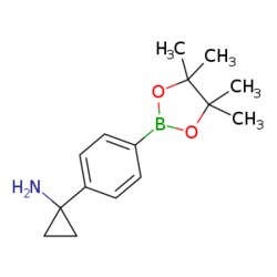 eMolecules​ 4-(1-Aminocyclopropyl)phenylboronic acid, pinacol ester | 1218789-38-8