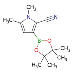 eMolecules​ 2-Cyano-1,5-dimethylpyrrole-3-boronic acid, pinacol ester |