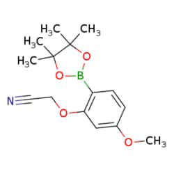 eMolecules​ (2-Cyanomethoxy)-4-methoxyphenylboronic acid, pinacol ester