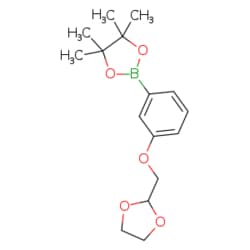 eMolecules​ 3-((1,3-Dioxolan-2-yl)methoxy)phenylboronic acid, pinacol ester