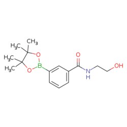 eMolecules​ N-[2-Hydroxyethyl]benzamide-3-boronic acid, pinacol ester |