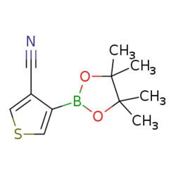 eMolecules​ 3-Cyanothiophene-4-boronic acid pinacol ester | 1073354-61-6