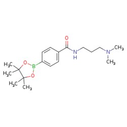 eMolecules​ 4-(3-(Dimethylamino)propylcarbamoyl)phenylboronic acid, pinacol