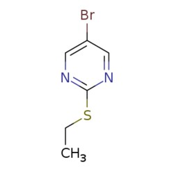 eMolecules​ 5-Bromo-2-(ethylthio)pyrimidine | 859941-10-9 | 1G | Purity: