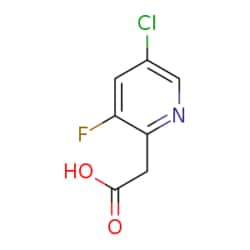 eMolecules​ 2-(5-Chloro-3-fluoropyridin-2-yl)acetic acid | 1214323-94-0