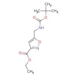 eMolecules​ Ethyl 5-(n-boc)aminomethylisoxazole-3-carboxylate | 253196-37-1