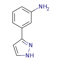 eMolecules​ 3-(1H-Pyrazol-3-yl)aniline | 89260-46-8 | 1G | Purity: 96%,