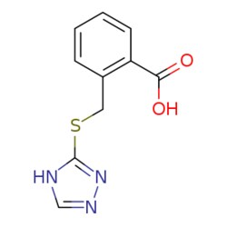 eMolecules​ 2-[(4H-1,2,4-Triazol-3-ylthio)methyl]benzoic acid | 733795-49-8 | 1G | Purity: 95%
