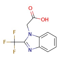 eMolecules​&nbsp;(2-Trifluoromethyl-benzoimidazol-1-yl)-acetic acid | 313241-14-4 | 1G | Purity: 98%