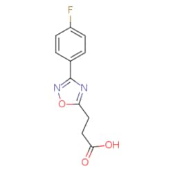 eMolecules​ 3-[3-(4-Fluorophenyl)-1,2,4-oxadiazol-5-yl]propanoic acid |