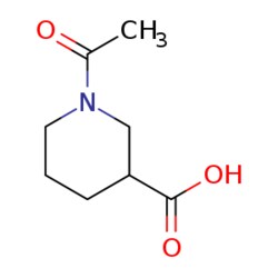 eMolecules​ 1-Acetylpiperidine-3-carboxylic acid | 2637-76-5 | 5G | Purity: