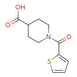 eMolecules​&nbsp;1-(Thiophene-2-carbonyl)-piperidine-4-carboxylic acid | 147636-34-8 | 5G | Purity: 98%