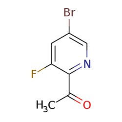 eMolecules​ 1-(5-Bromo-3-fluoropyridin-2-yl)ethanone | 1160936-52-6 | 1G
