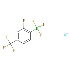 eMolecules​ Potassium 2-fluoro-4-(trifluoromethyl)phenyltrifluoroborate